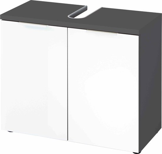 Keter Unity XL BBQ tafel - 134x52x90cm - 207L - Grafiet | Leen Bakker