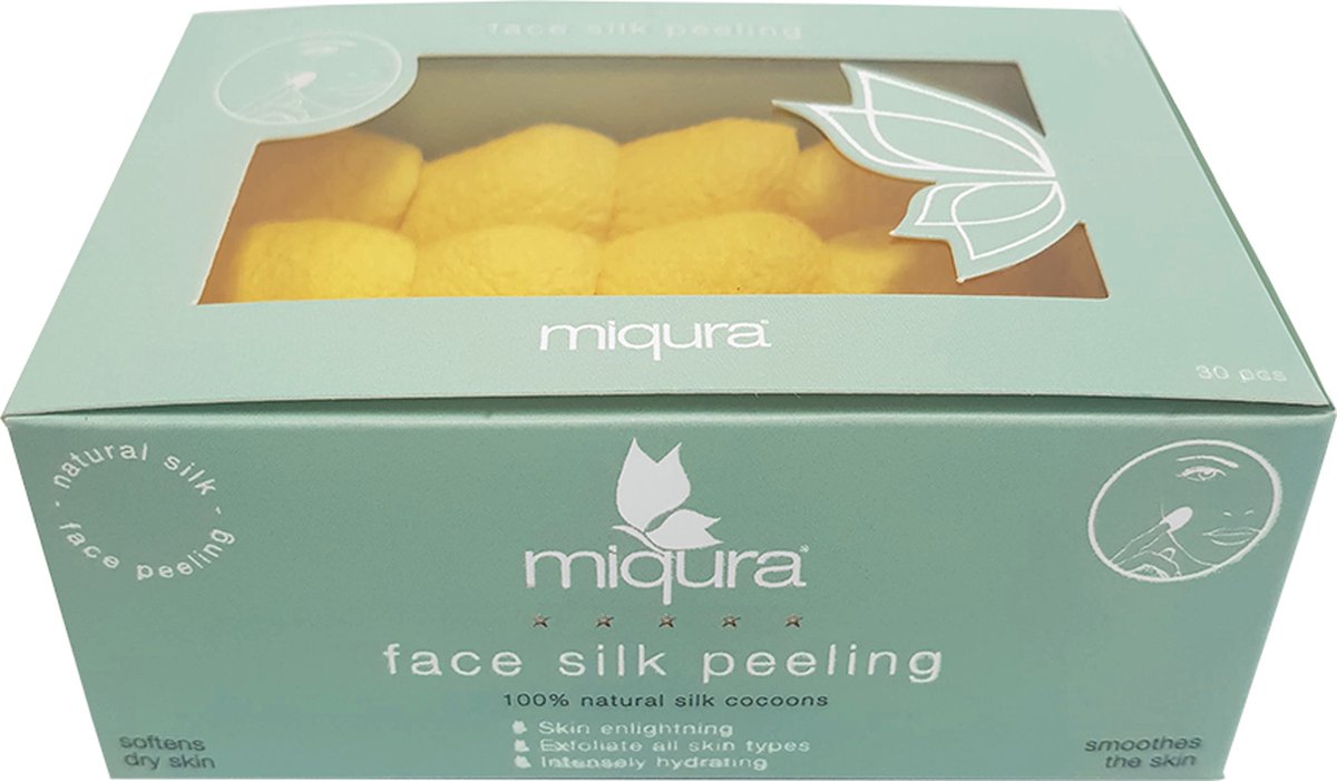Miqura - Face Silk Peeling - 30 stuks