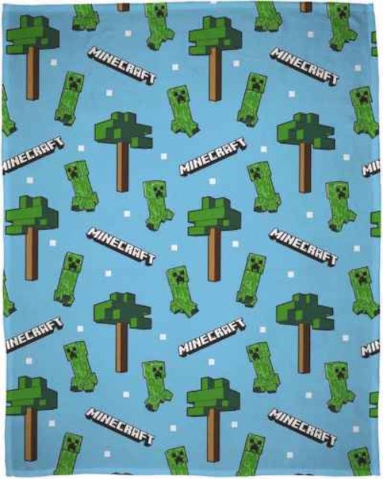 Plaid polaire Minecraft 100 x 150 cm (épique) | bol.com