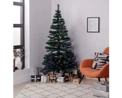 Argos Home Fiber Optic  6ft Glasvezel Kerstboom - Groen 180cm