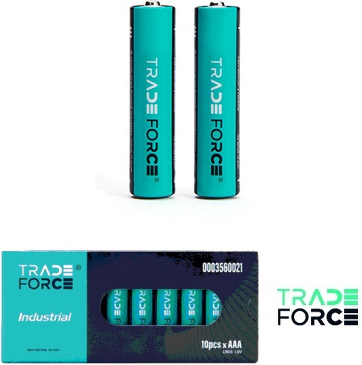 10 pack - Trade Force - AAA batterij - 1,5V - 1270mAh - Niet oplaadbaar