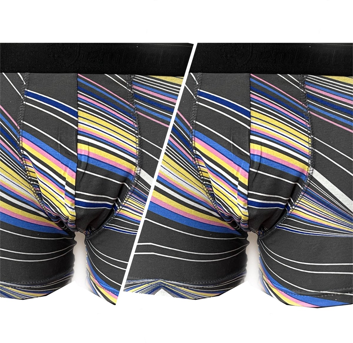 Embrator 2-pack mannen Boxershort overall print maat 4XL