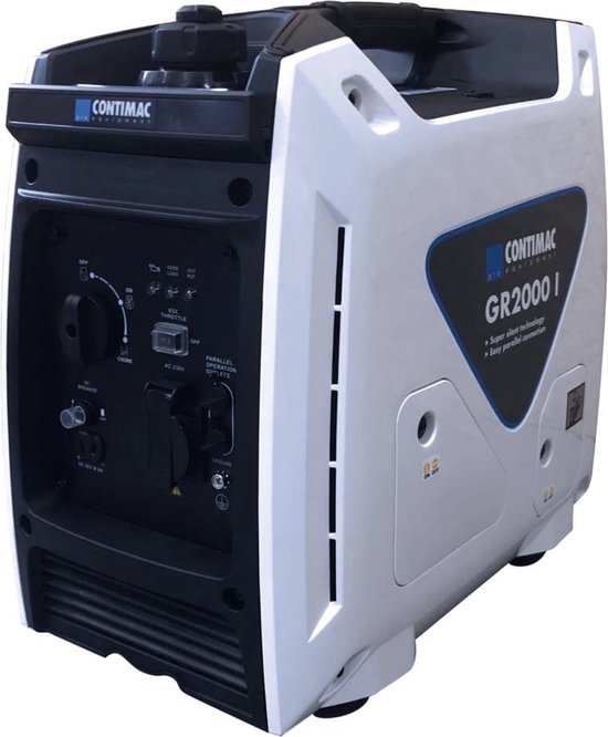 CONTIMAC GR 2000 I - Benzine Aggregaat - Generator - Noodstroom - 4,2 L - 1950W - Contimac