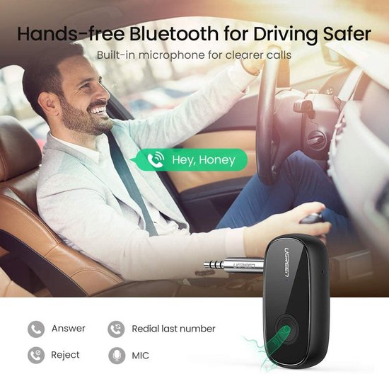 UGREEN Bluetooth 5.0 Audio Receiver 3.5mm Jack Adapter van Ugreen — afbeelding 5