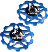 JRC-Components Ceramic Jockey Wheels 11T Blue - Keramische derailleurwieltjes