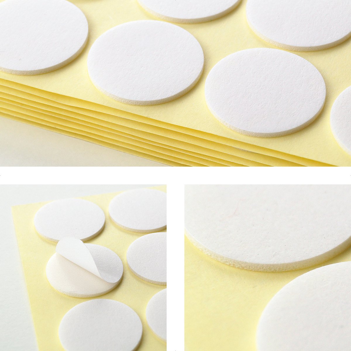 Kaarsen maken kaarslont set - 150 stuks kaarsenlont in 3 maten - incl. 150 dubbelzijdige Glue Dots Kaarsenlont pitvoet Stickers — afbeelding 8