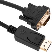 BeMatik - Kabel DisplayPort mannelijk naar VGA mannelijk 2 m