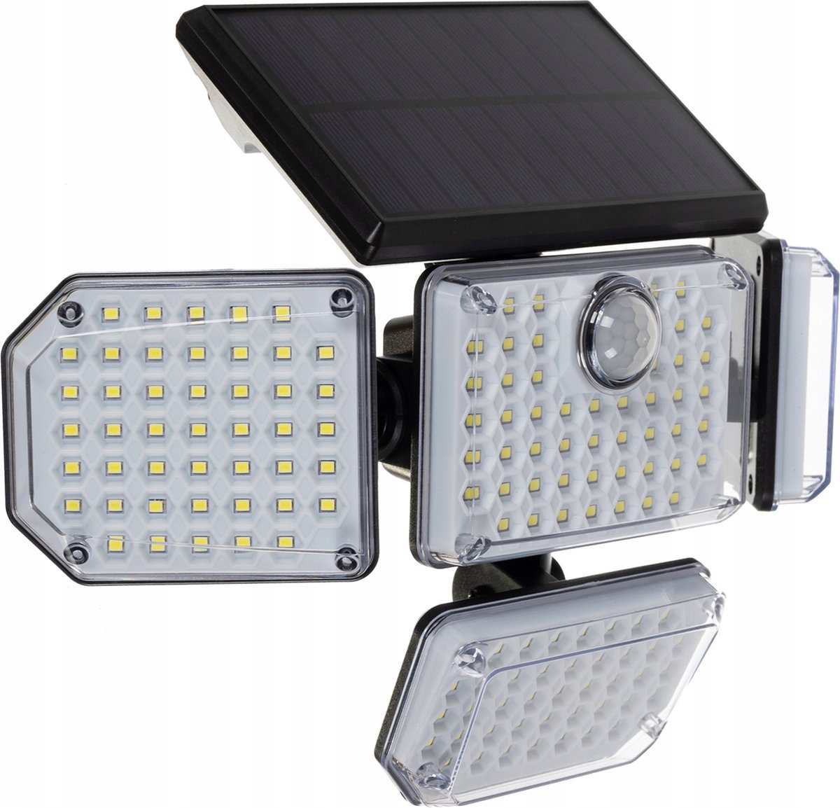 Automatische Solar LED lamp - 171 LED - Bewegingssensor - Zonne-energie - Tuinverlichting voor hek en wand