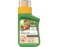 Pokon Bio Tegen Insecten Polysect GYO Concentraat - 225ml voor 10L - Geschikt voor binnen en buiten - Bestrijdt o.a. bladluizen, schild- en dopluizen, spintmijten en witte vliegen