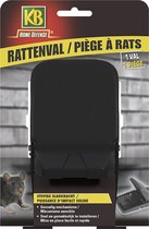 Piège à rats en plastique KB Home Defense - Piège à rats - 1 pièce - Réutilisable