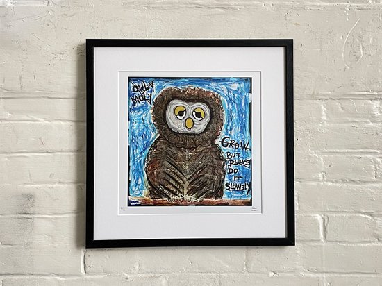 OWL-Y MOLY - Limited Edt. Art Print - Frank Willems