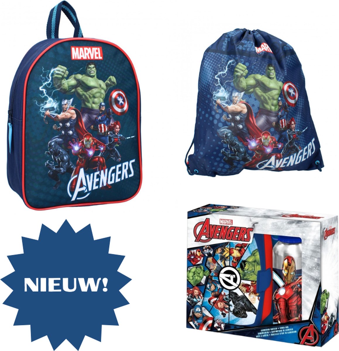 Avengers Rucksack Hulk Ironman Thor Captain America