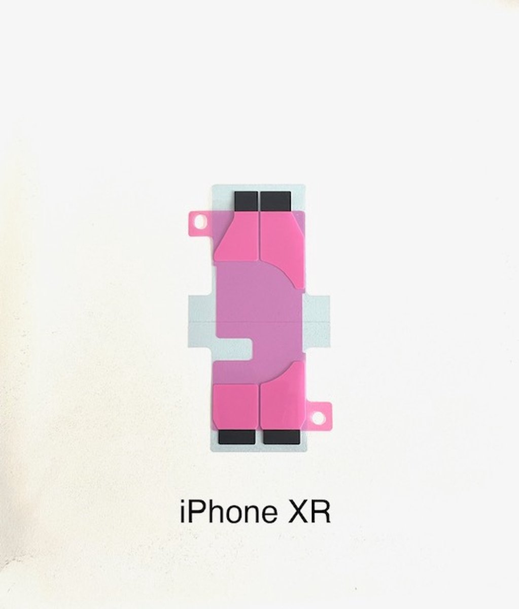 iPhone xr batterij sticker / Adhesive - Originele Pasvorm.