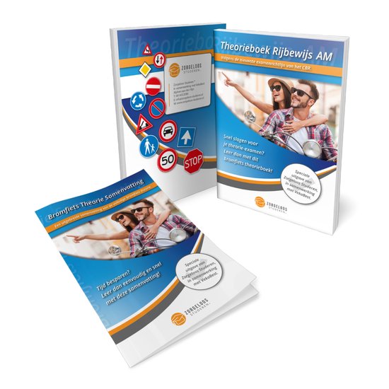Scooter Theorieboek 2025-2026 Rijbewijs AM met Samenvatting  ... - cover