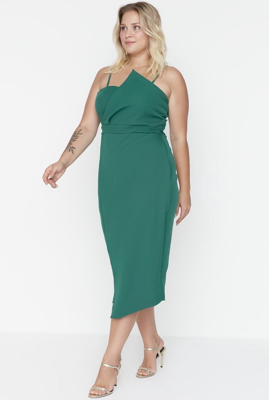 Bubbleroom KNITTED VISCOSE DRESS - Abito In Maglia - Black/nero