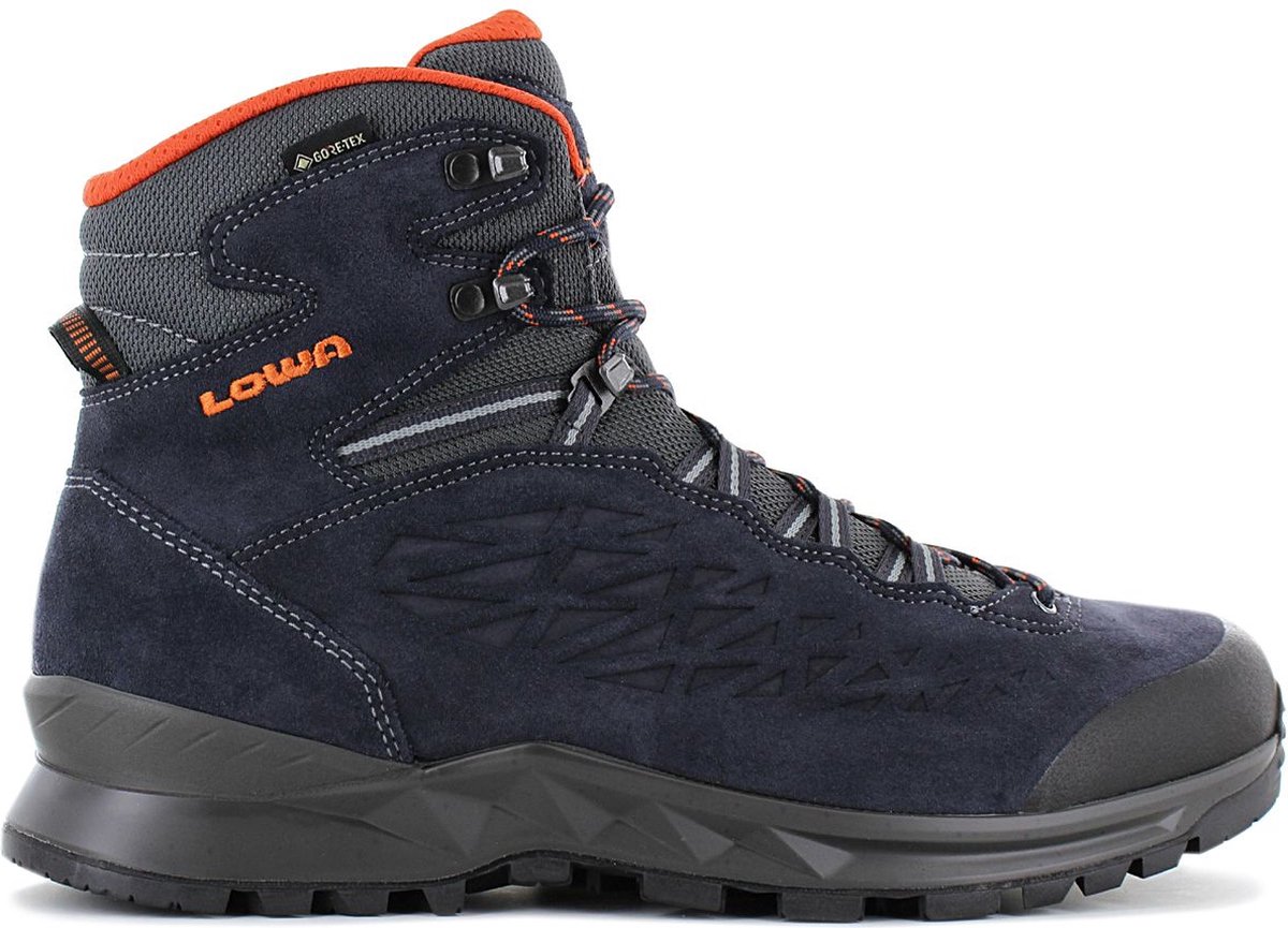 Lowa Explorer GTX Mid Heren waterdichte mid wandelschoenen Marineblauw