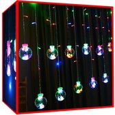 Lichtgordijn Kerstbal 108 LED-lichtketting - licht -kerst - lichtjes