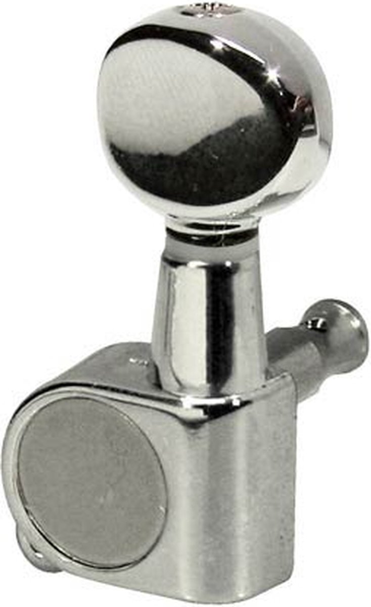 Boston 77-CR machine heads for guitar, die cast, 6x right, small buttons, chrome