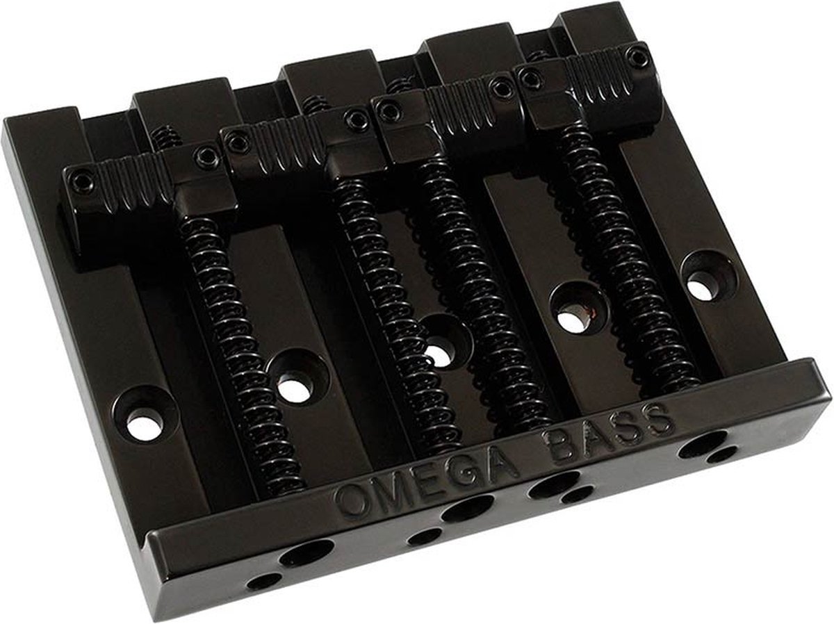 Bas brug gegroefd Omega Bass® Allparts BB3351003 zwart