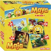 puzzle maya l'abeille, 4en1