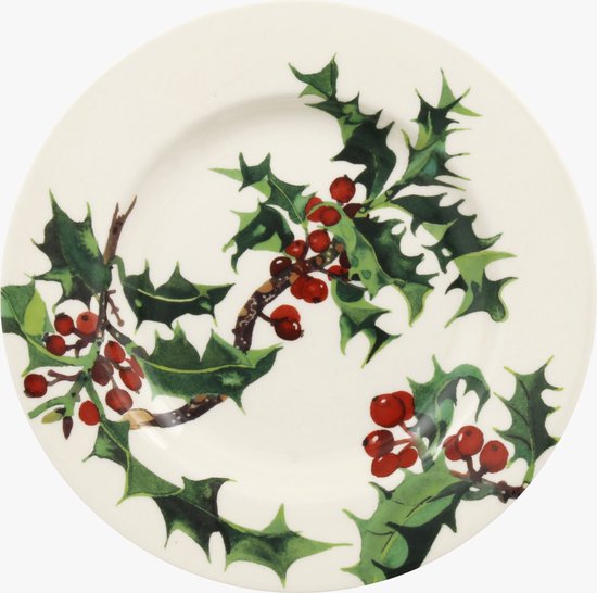 Emma Bridgewater Christmas Holly Plate 8,5 Inch