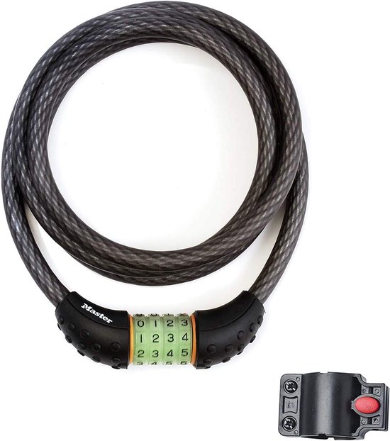 AMZLOCK Cadena Seguridad Step, Fiets Anti-Diefstalsloten voor Elektrische Scooters, Fietsen en Motoren, Handboeislot met Elektrische Scooter Tas