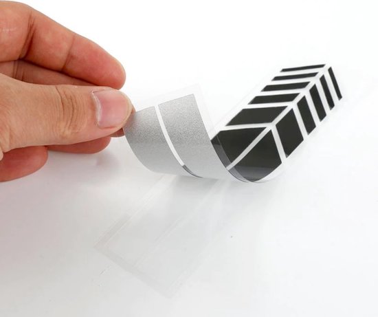 SkinoEu 4 x 70 mm sticker 3D gel siliconen autosticker gele camouflage SkinoEu 4 x 70 mm sticker 3D gel siliconen autosticker gele camouflage