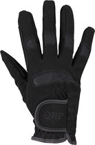 Qhp Handschoen Multi Black - S | Paardrij handschoenen