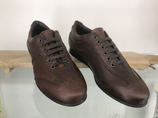 aansluiten Vroegst Detector Ambiorix - Sneakers - Desio - donkerbruin leren - Maat 40 - heren schoenen  - veterschoenen | bol.com