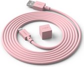 Avolt Unisex Cable 1 Oplaadkabel Oud Roze maat ONE SIZE