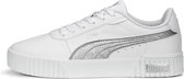 PUMA Carina 2.0 Space Met Dames Sneakers - White/MatteSilver/Silver - Maat 38