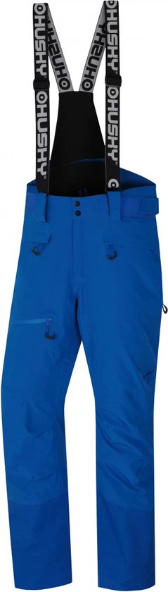 Husky skibroek voor heren Gilep M Stretch 15.000 membraan  - Blauw M