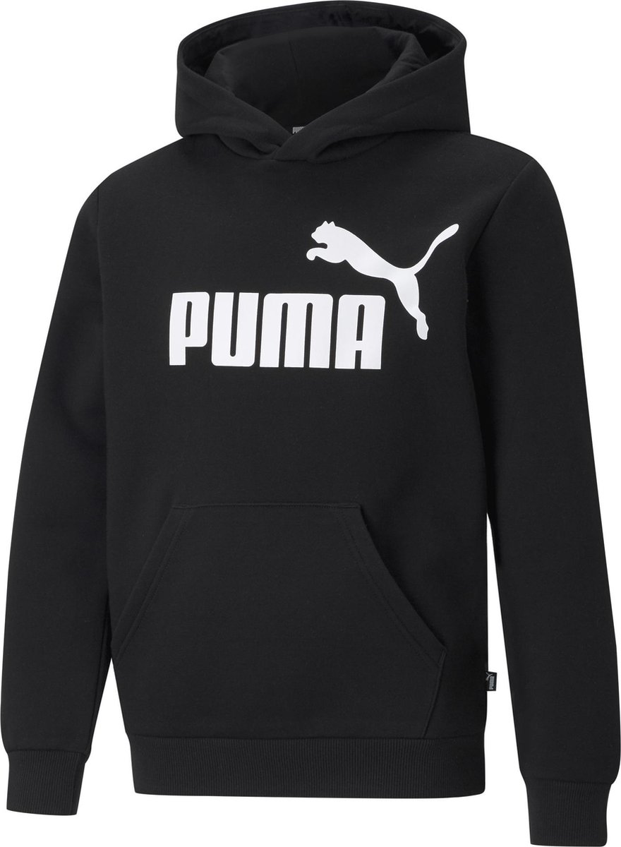 ESS Big Logo Hoodie FL B Jongens Trui Zwart