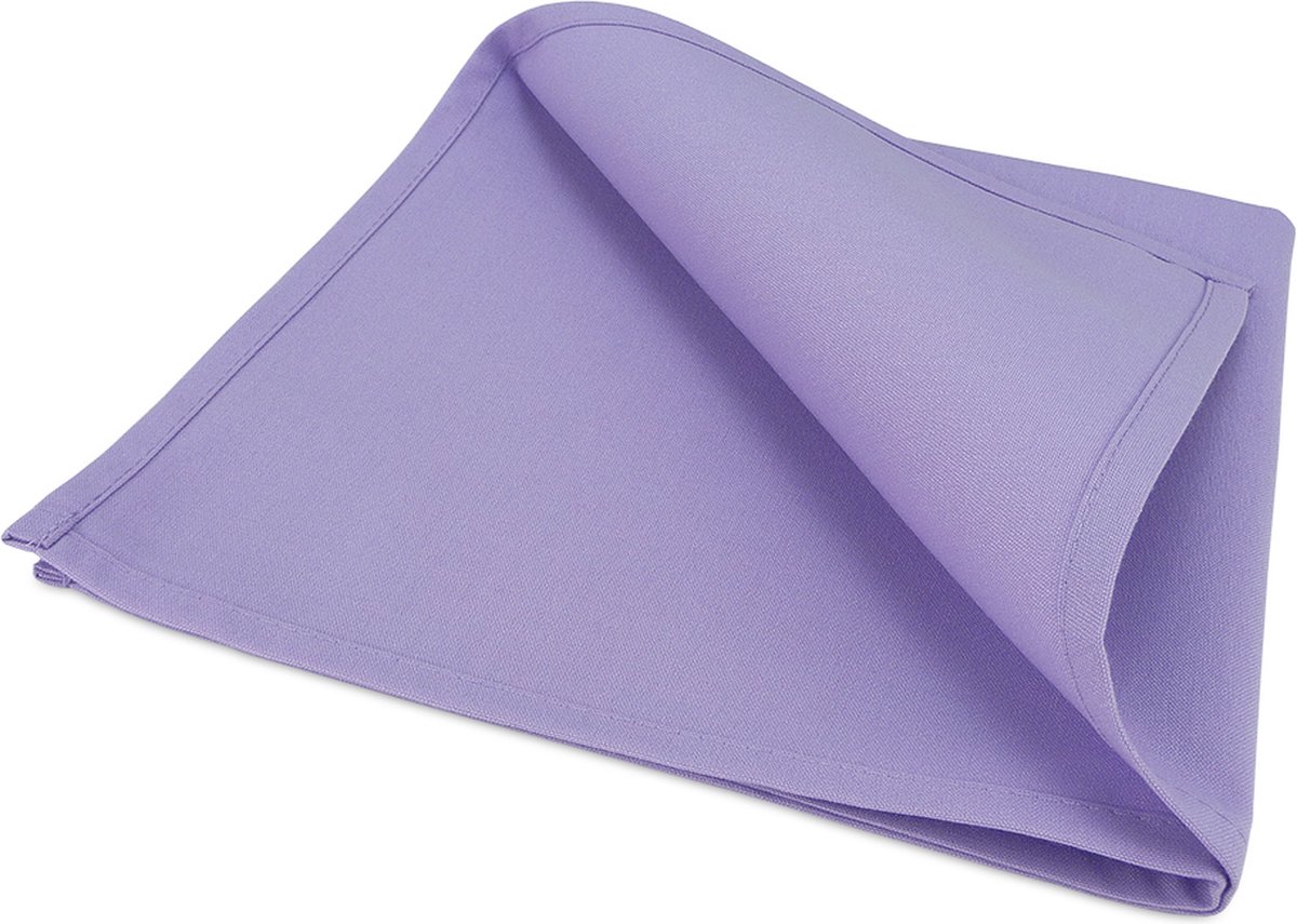 Treb Horecalinnen Servetten 10 stuks Violet 51x51cm - Treb SP