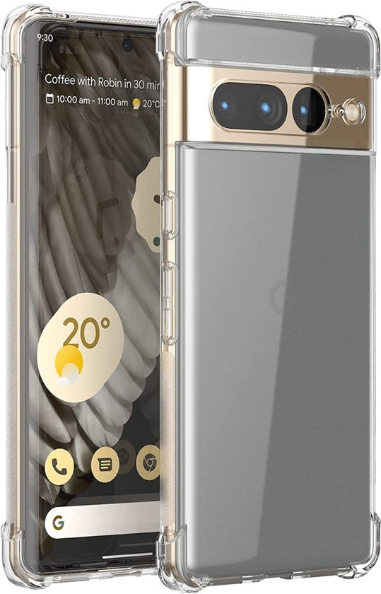 Custodia Cadorabo per Google PIXEL 7 PRO Custodia per cellulare in silicone, custodia protettiva antigraffio e
