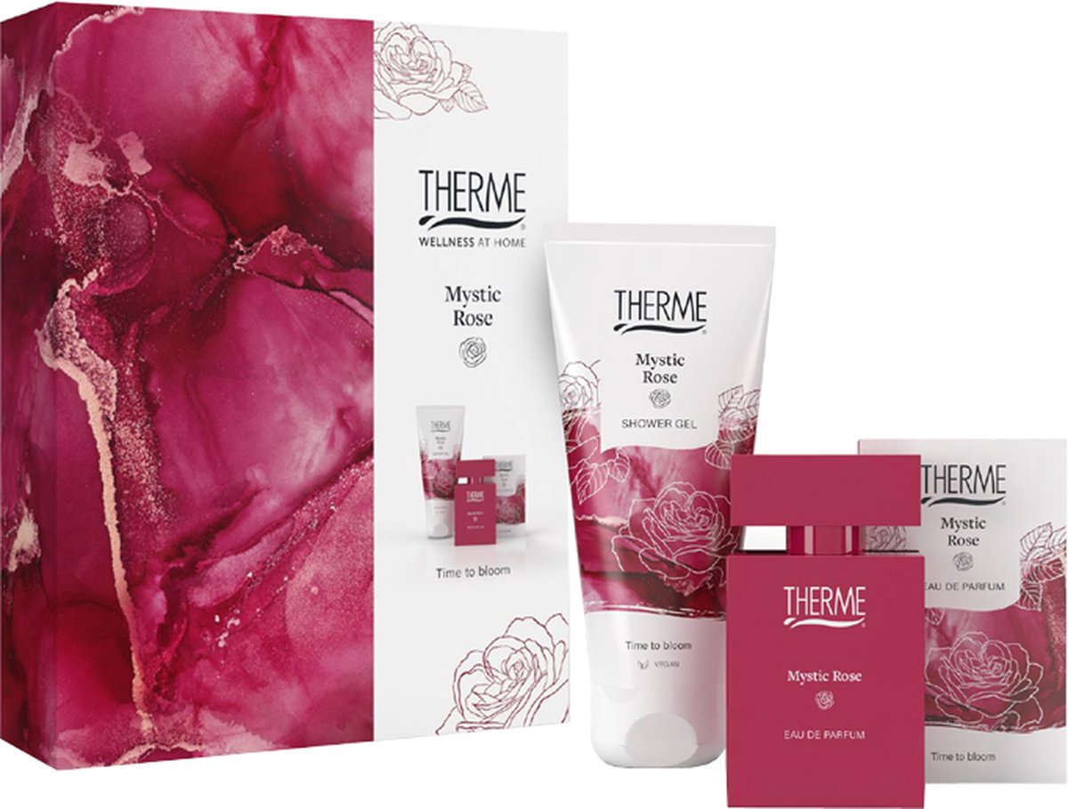 Goedkoopste Therme Mystic Rose Eau de Parfum 30 ml Shower Gel Geschenkset