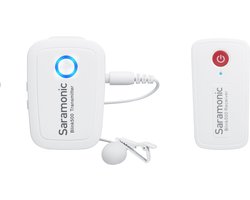 Saramonic Blink 500 B1W, met 1 lavalier zender en ontvanger voor camera met 3.5mm mini jack