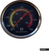 Thermomètre à dôme analogique Keij Kamado