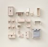 foto van Petite Amélie Poppenhuis meubels - Roze - Vanaf 3 jaar - Set van 19 - Hout