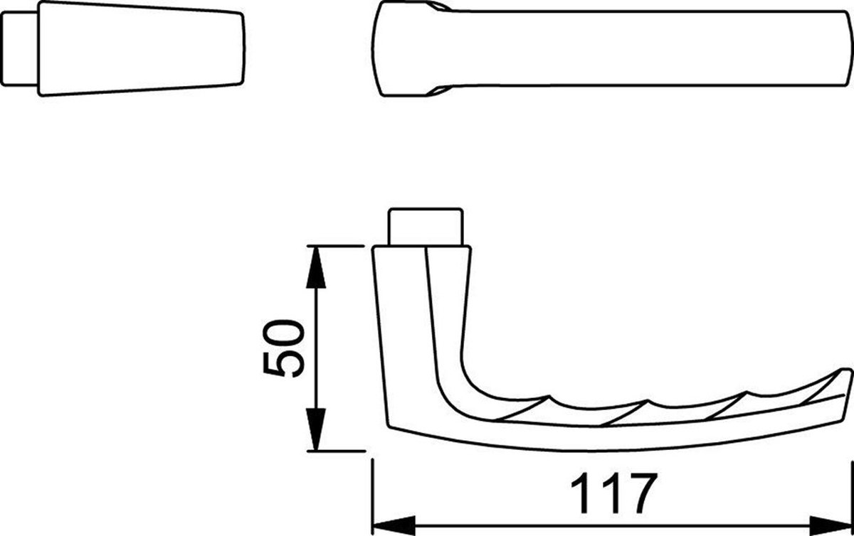 Hoppe Deurbeslag 107V