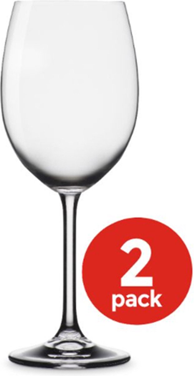 4 Jamie Oliver Wijnglazen - Rode Wijn - Set van 4 (600ml)