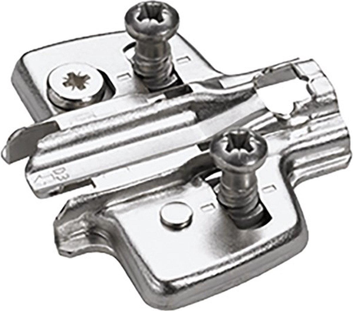 Montageplaat met euroschr., D = 3,0mm