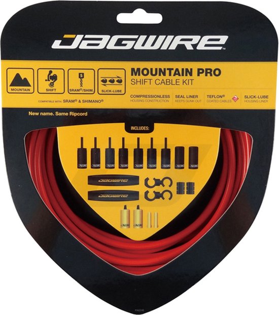Kit Adaptateur Rapide Jagwire Mountain Pro - Compatible Shimano XTR/XT/SLX, Neuf