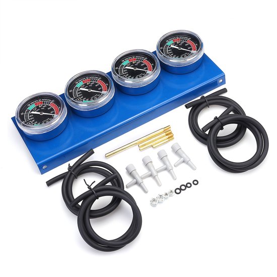 Compressietesterset, 11-delige compressie-testerset voor benzinemotor 0