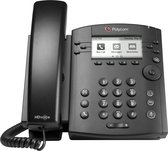 Polycom VVX 310 Skype - Vaste telefoon - Zwart