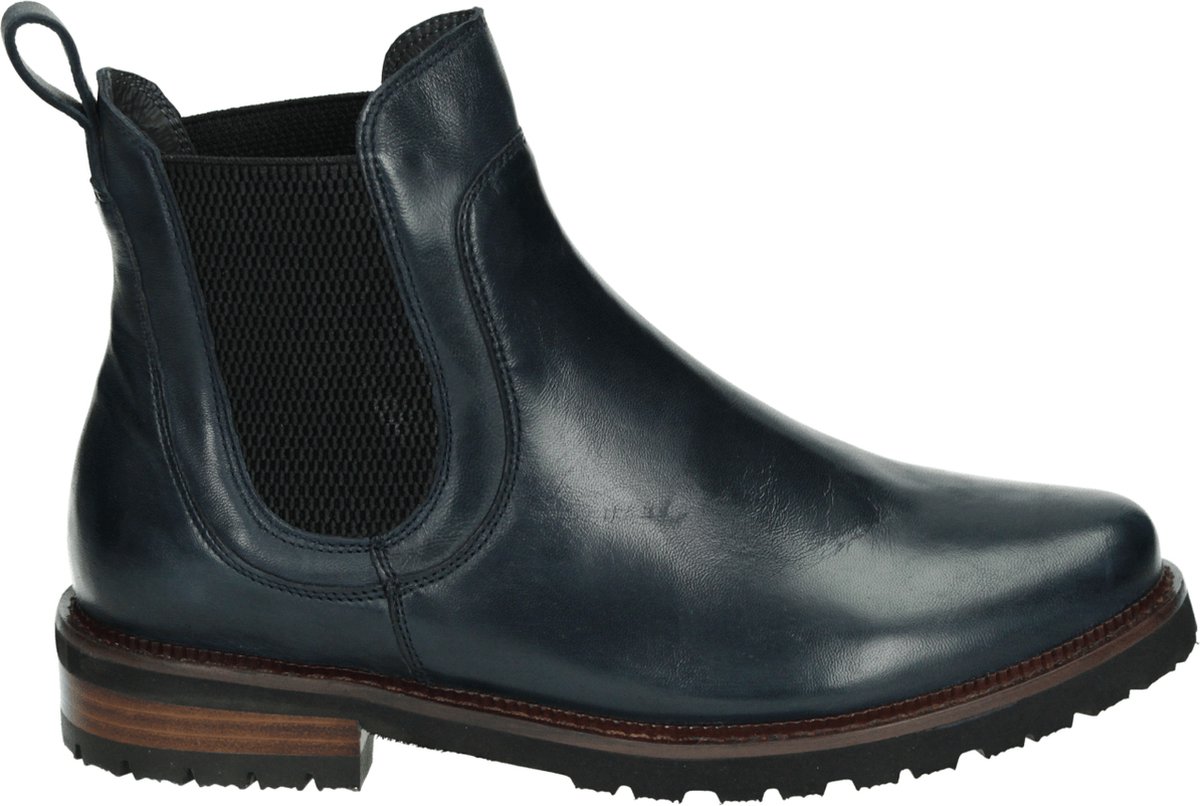 Everybody 29703 - Volwassenen Half-hoge schoenen - Kleur: Blauw - Maat: 40