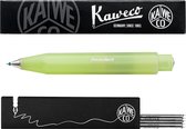 Kaweco - Balpen - Frosted Sport - Fine Lime - Met doosje Balpenvullingen Zwart