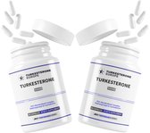 2 Pack - Turkesterone 10% Complex met Hydroxypropyl-β-Cyclodextrine - 120 Capsules (600mg)