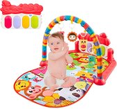 Allerion Babygym – Speeltjes en Hangers – Baby Speelgoed – Met Speelmat - Vanaf 0 jaar