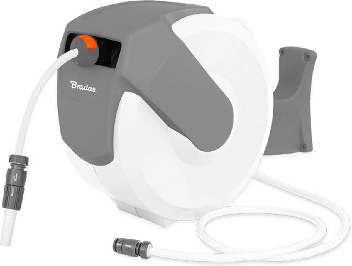 Slanghaspel Compleet met muurbevestiging - Automatisch - 20 meter